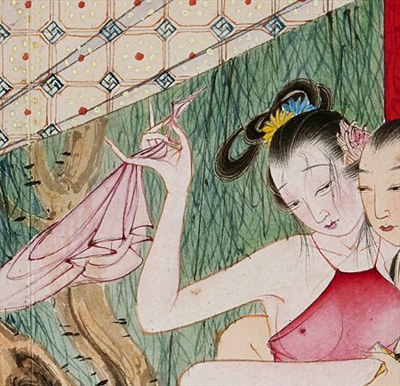 镇海-迫于无奈胡也佛画出《金瓶梅秘戏图》，却因此成名，其绘画价值不可估量